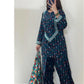 Trendy Black Punjabi Patiala Suit for Women – Multicolor Polka Dot Printed Salwar Kameez with Dupatta