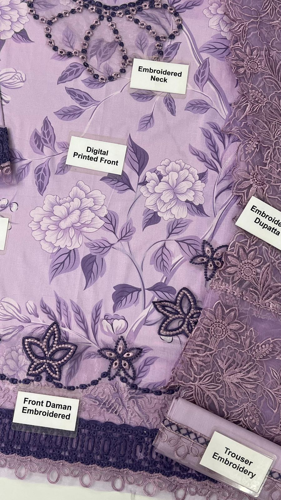 Mushq Mulberry La Toscana Lilac Embroidered Lawn 3-Piece Suit – Luxury Summer Collection