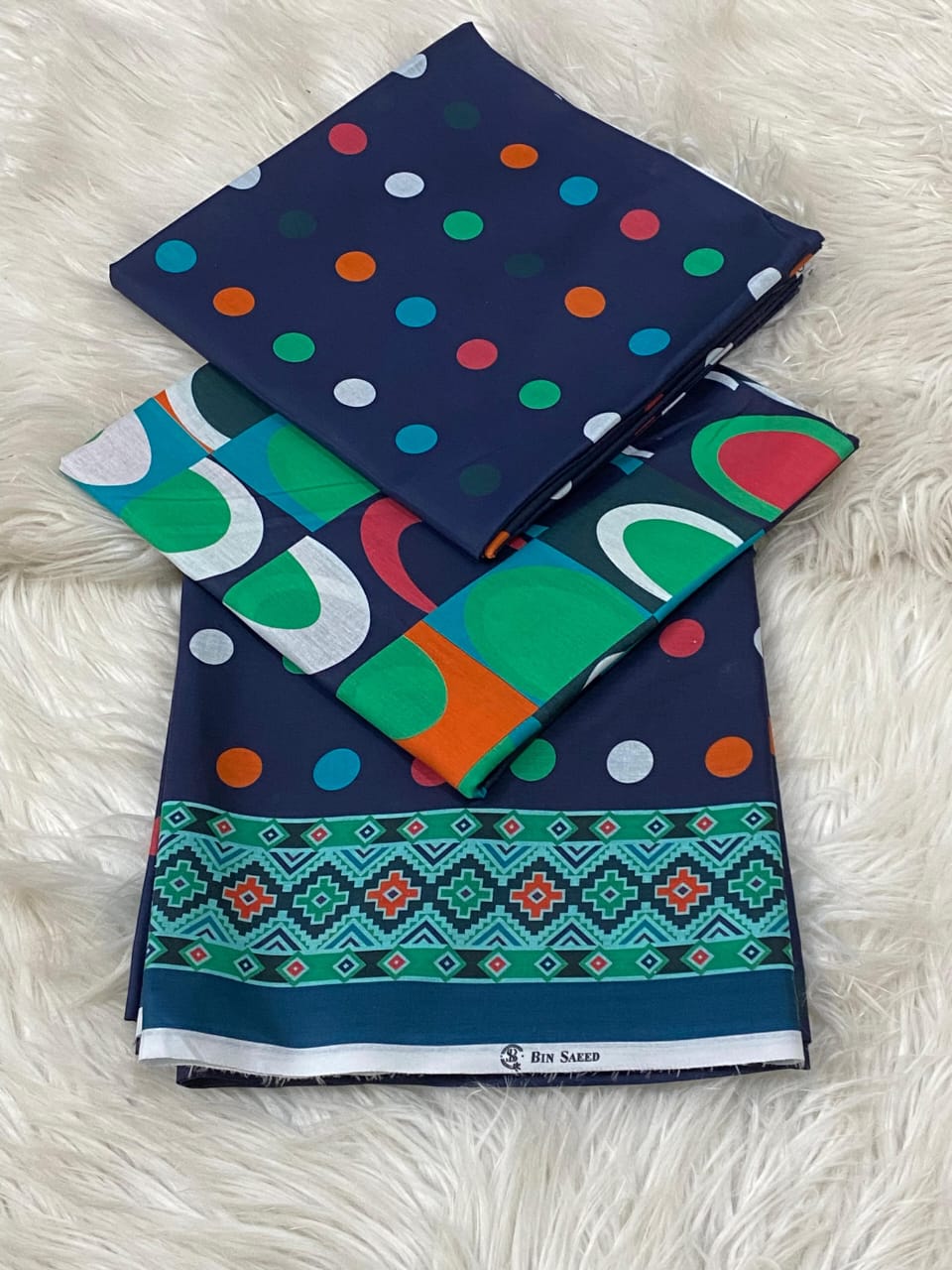 Trendy Black Punjabi Patiala Suit for Women – Multicolor Polka Dot Printed Salwar Kameez with Dupatta